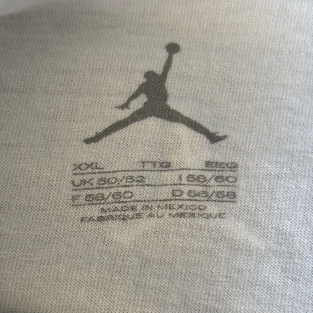 RARE 2009 Jordan Silver Anniversary Retro 11 T-shirt - Picture 4 of 6
